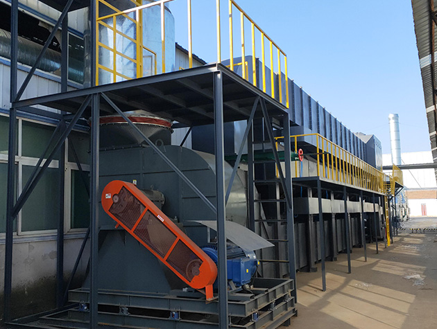 徐州某家具廠噴漆工藝廢氣治理項目治理項目